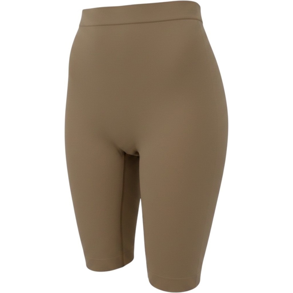 SKIMS Sculpting Mid Thigh Short NWOT Women L Tan High Waist Butt Lift Shapewear
